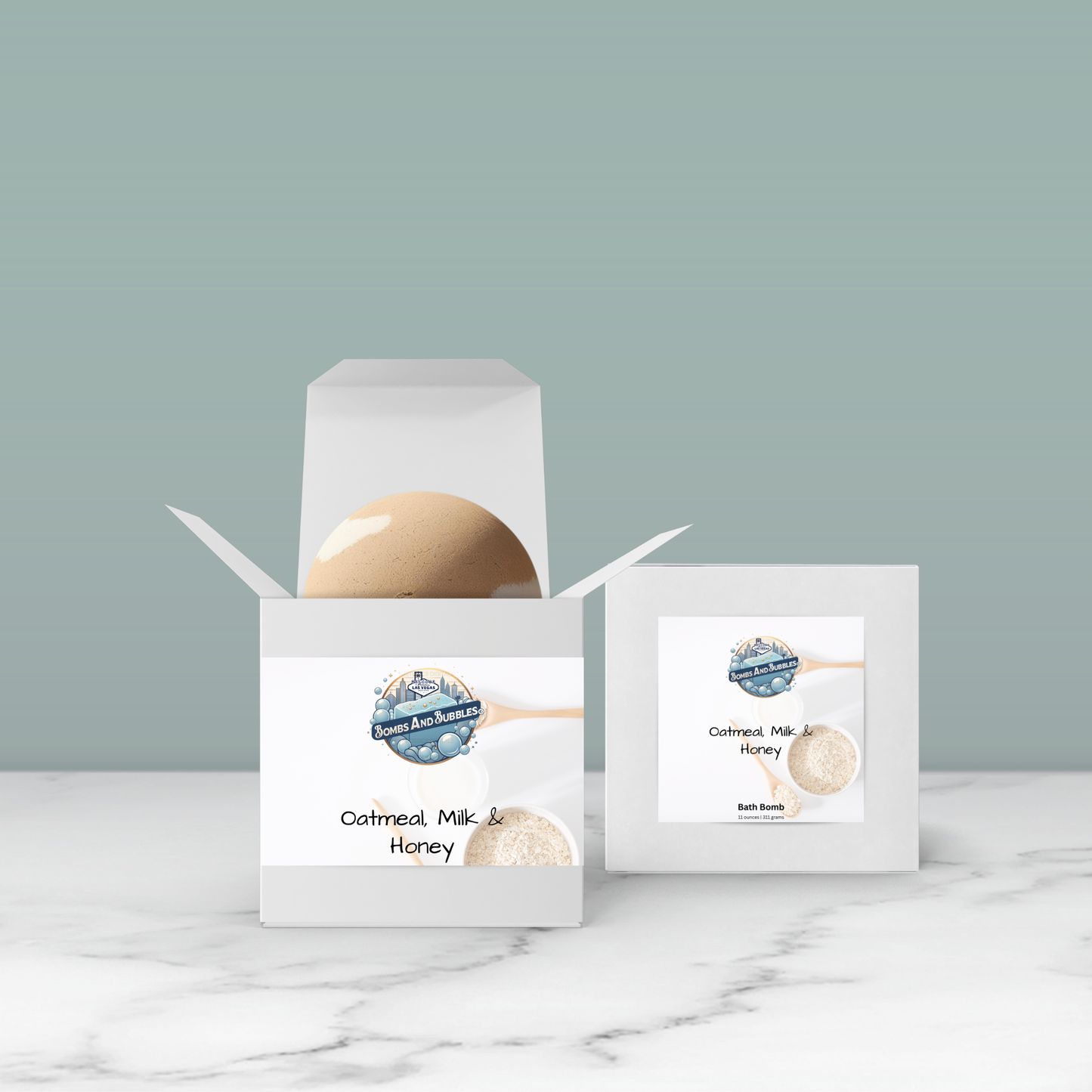 Oatmeal Milk & Honey Bath Bomb
