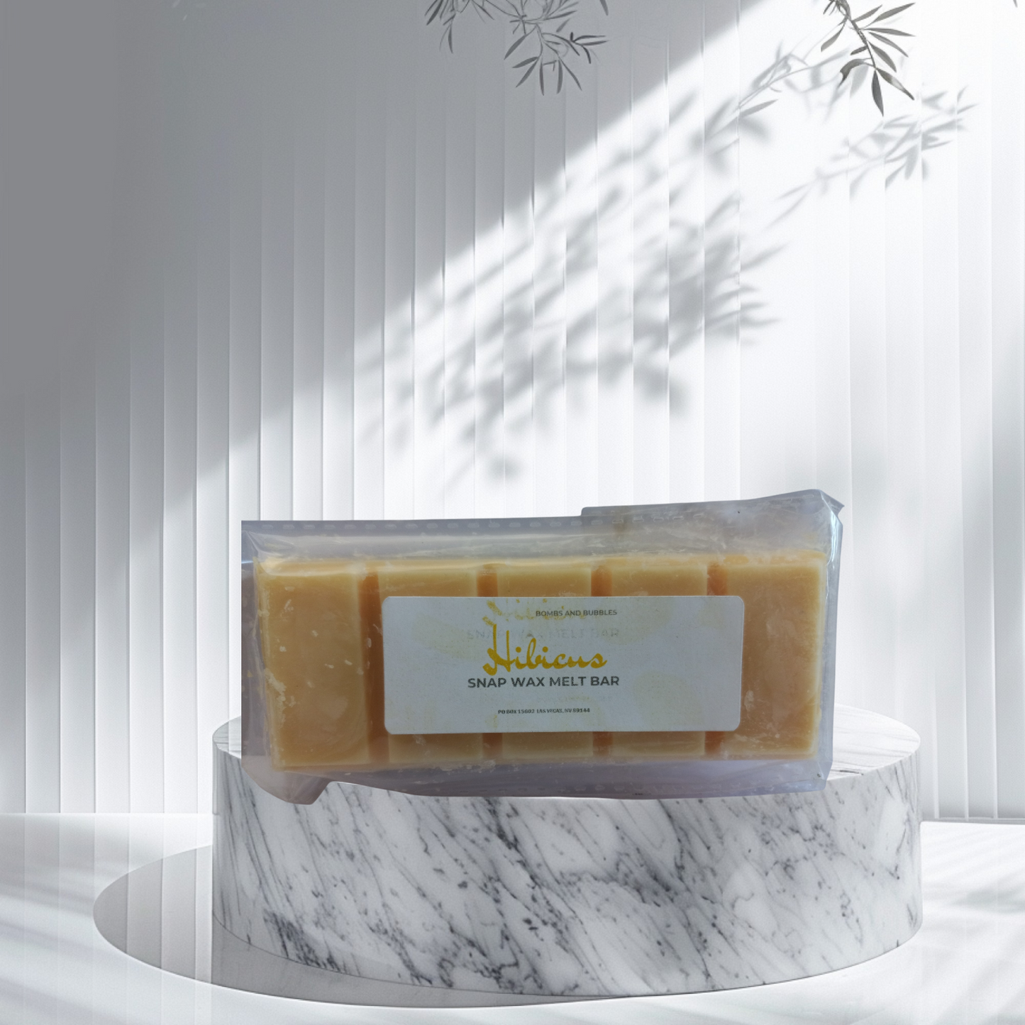 Hibiscus Palm Wax Melt Bar