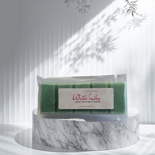 White Lily Wax Melt Bar